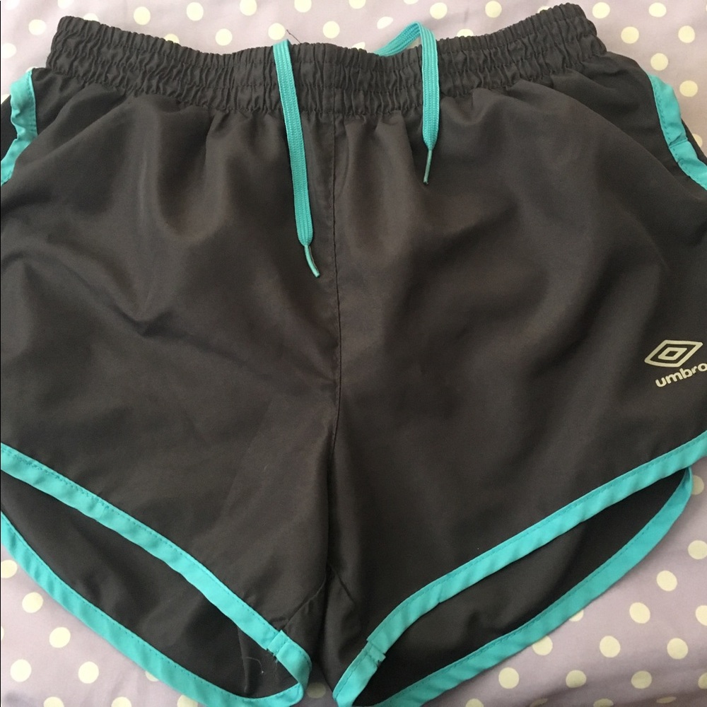 Umbro teal shorts size s in teens